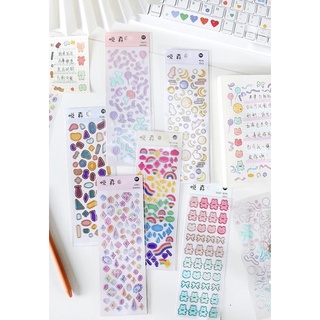 🌿Sticker hình dán trang trí mạ kim