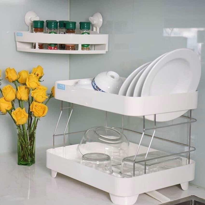 Kệ chén bát 2 tầng Tokyo (Inochi)