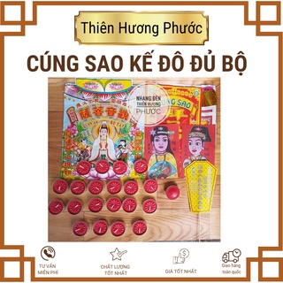 Cúng sao Kế Đô gồm giải hạn, đèn cầy, bài vị sao