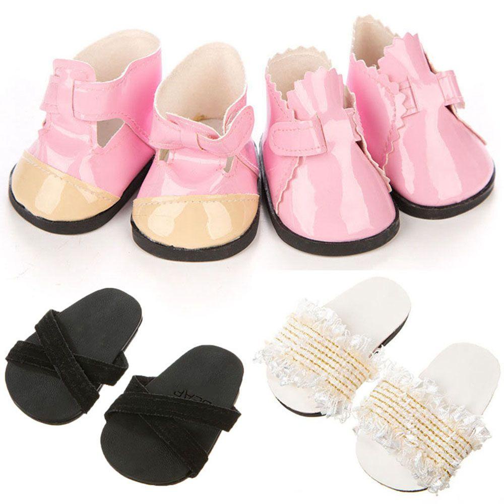 Giày Búp Bê 18Inch Handmade Xinh Xắn Dành Cho Búp Bê