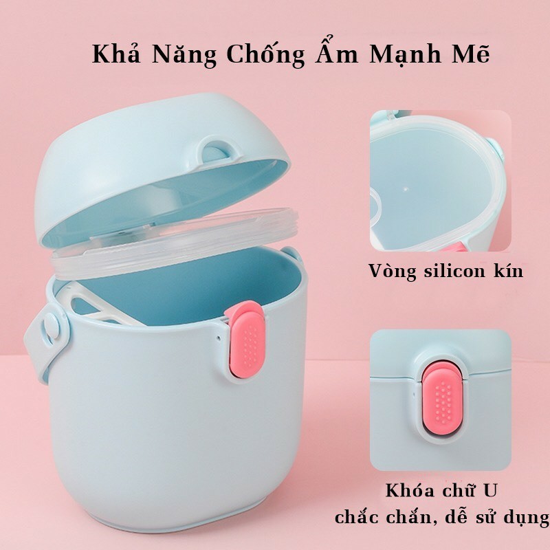 PVN28958 Hộp đựng sữa , hộp chia sữa, đồ ăn cho bé mang ra ngoài T2 .