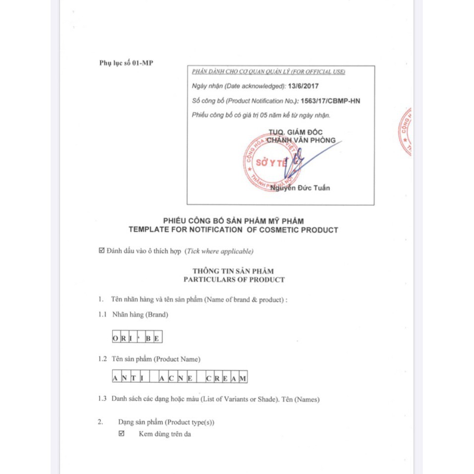 Oribe kem ngừa mụn mờ thâm liền sẹo 20ml - 2400275 | BigBuy360 - bigbuy360.vn