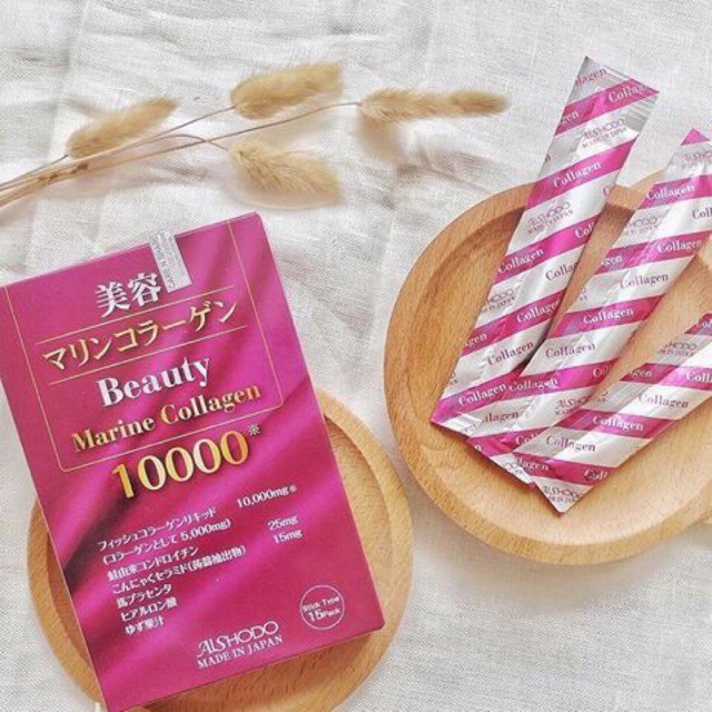 Collagen beauty marine 10000 mg hộp 15 gói | BigBuy360 - bigbuy360.vn