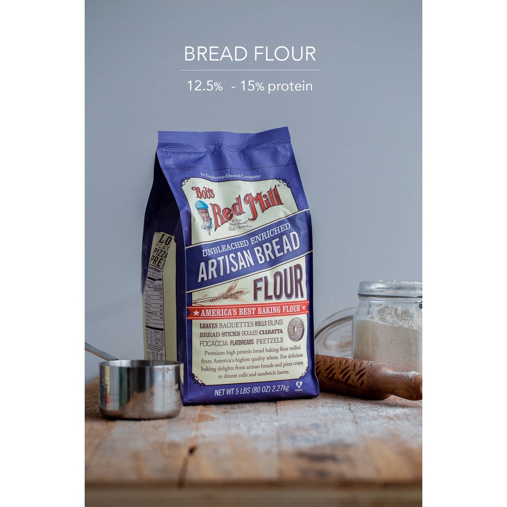 Bột mì số 13 (bột bánh mì artisan bread flour) 2.27g 🍰 Date 2024