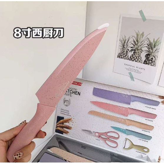 Bộ dao kéo kháng khuẩn 6 món [ Hàng đẹp ]