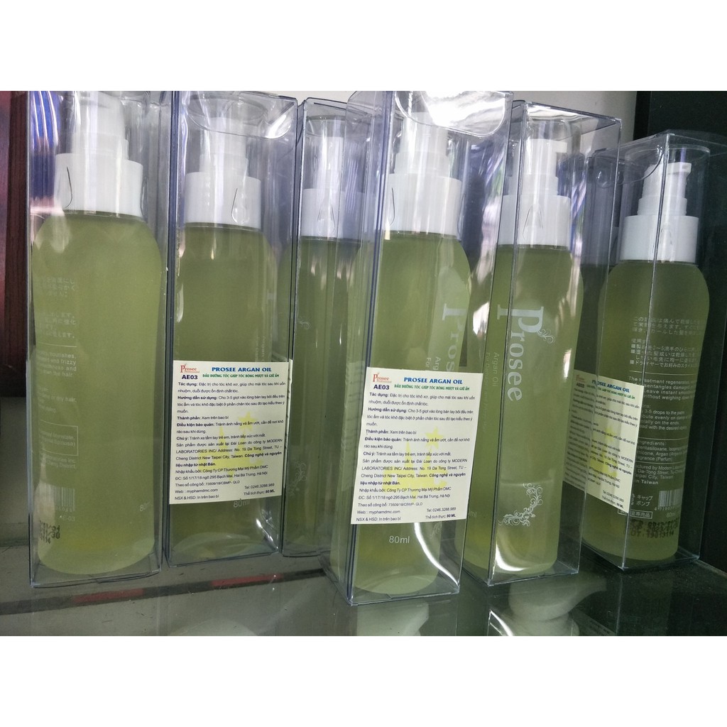 Tinh dầu dưỡng phục hồi tóc Prosee Argan Oil 80ml | BigBuy360 - bigbuy360.vn