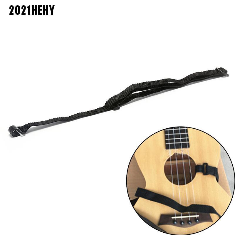 1 Dây Đeo Đàn Ukulele Màu Đen Điều Chỉnh Được 2021he