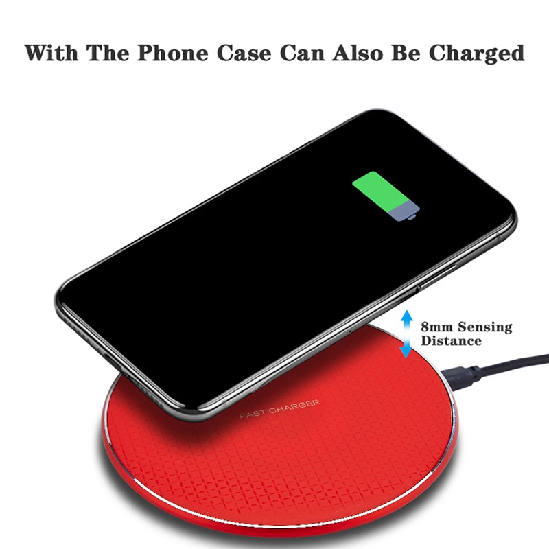 [probubbleVN]20W Fast Wireless Charger For Samsung Galaxy S10 S9 S8 Note9 USB Qi Charging Pad