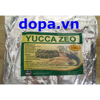 YUCCA ZEO Chế Phẩm Xử Lý Đáy Hấp Thu Khí Độc Khử Mùi Hôi Thối Cho Ao Hồ Nuôi Thủy Sản Cá Tôm