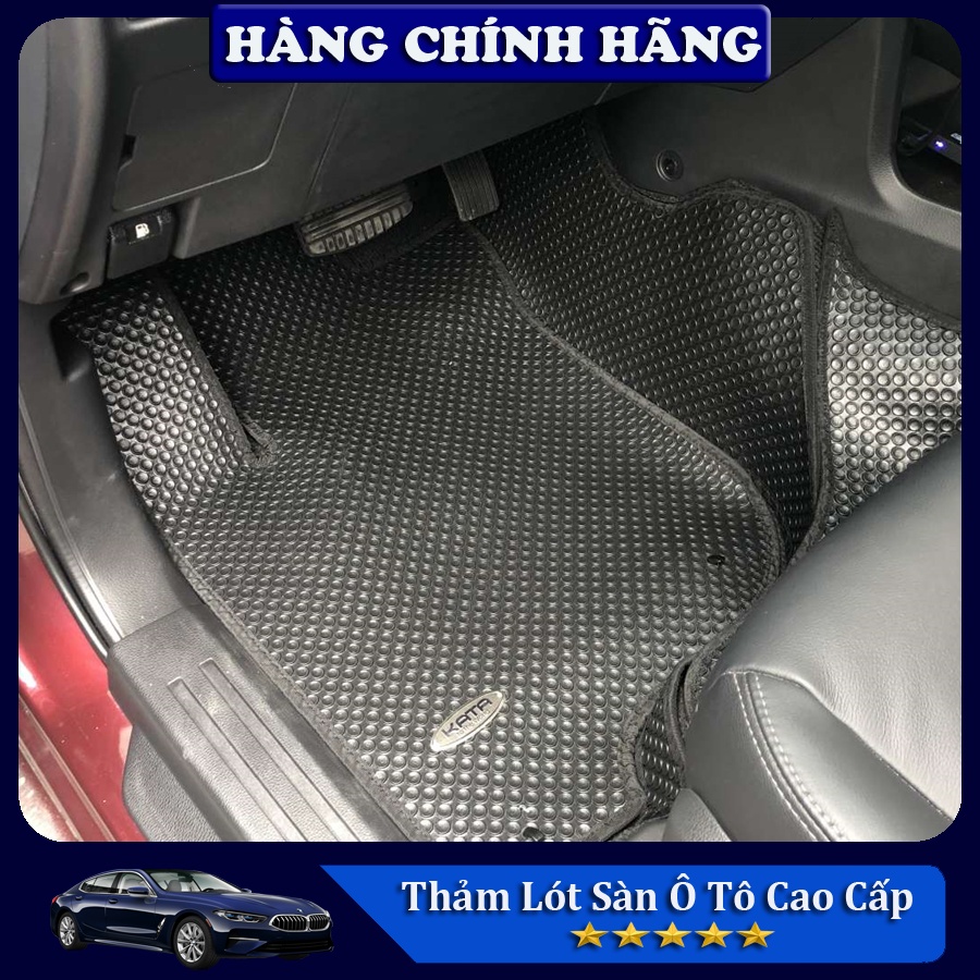 Thảm Lót Sàn Ô Tô KATA Cao Cấp Cho Xe Mitsubishi Pajero Sport  - Không mùi, Không ẩm mốc, Dễ dàng vệ sinh