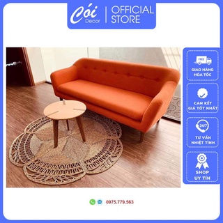 Thảm cói trải sàn hình bông hoa trang trí decor nhà cửa chụp ảnh cực xinh nhiều kích thước - xưởng cói decor