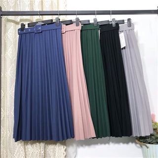 Chân váy xếp li( 3 loại vải khác nhau)