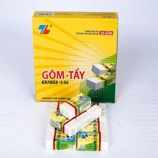 Hộp 30 cục Gôm-Tẩy E-06