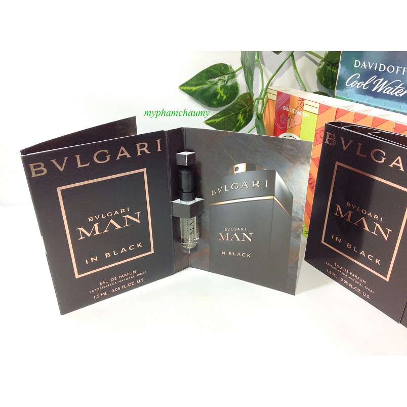 Mẫu thử Nước hoa Vial Nam Bvlgari Man In Black
