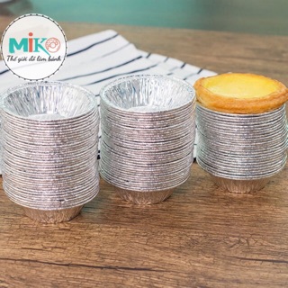 Đế bạc nhôm nướng bánh tart trứng / khuôn nhôm nướng bánh tart trứng