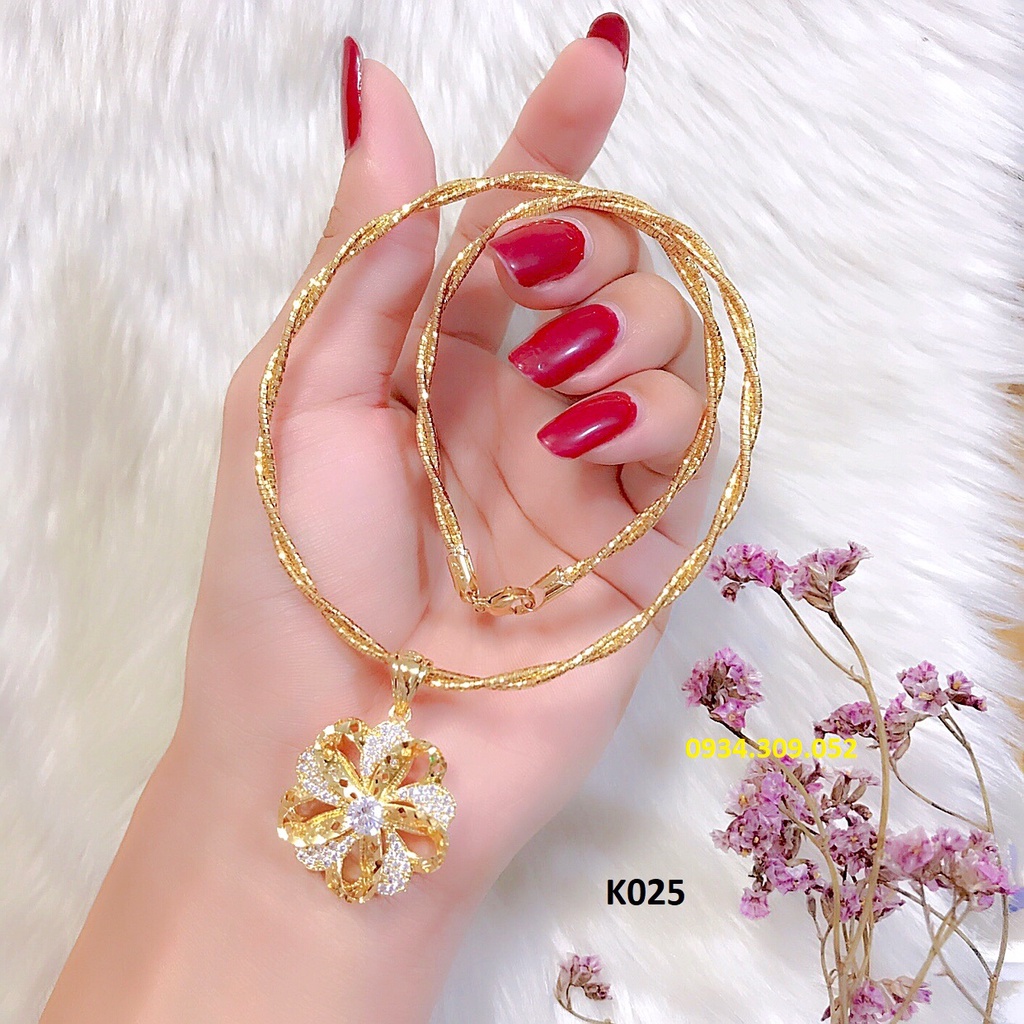 Kiềng Mềm Hoa Mai Tuyệt Phẩm Trang Sức