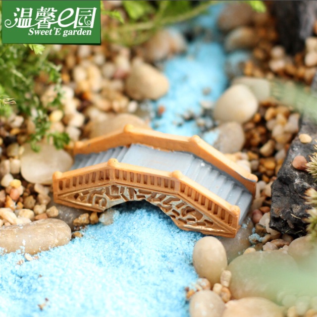 Cầu Tam Giác Vàng - Phụ kiện trang trí tiểu cảnh