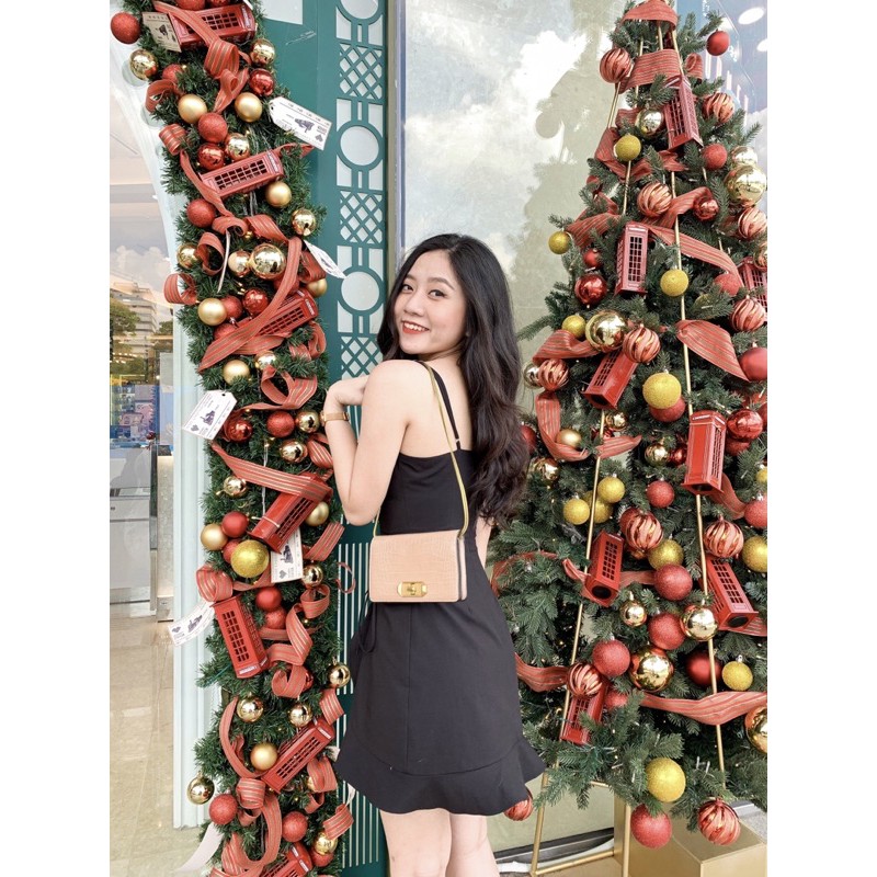 Đầm Chloe - đầm dây đắp chéo rút eo | BigBuy360 - bigbuy360.vn