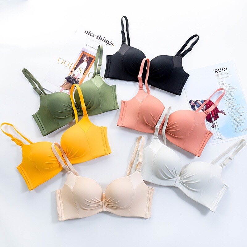 AL9098 Áo lót nữ hè nâng ngực không gọng thun lạnh hàng nhập