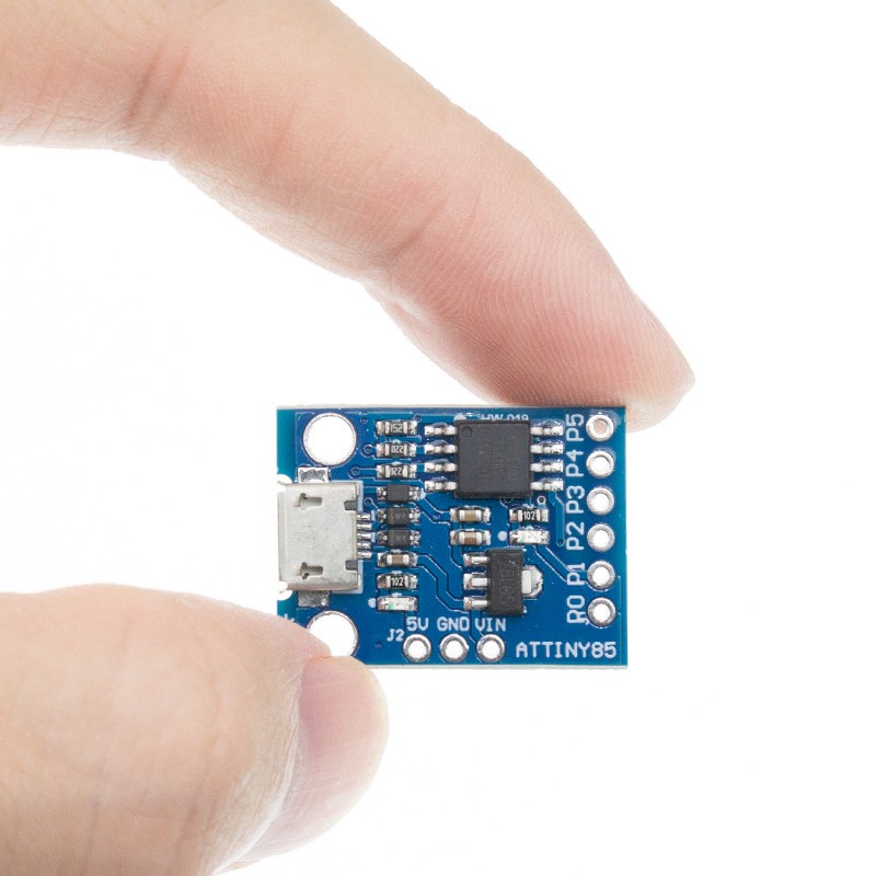 Mạch Phát Triển Micro ATTINY85 Màu Xanh Đen 885 Digispark Kickstarter ATTINY85 Cho Arduino IIC I2C