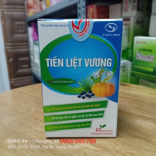 Tiền Liệt Vương - Giảm tiểu đêm, dịu êm tiền liệt tuyến