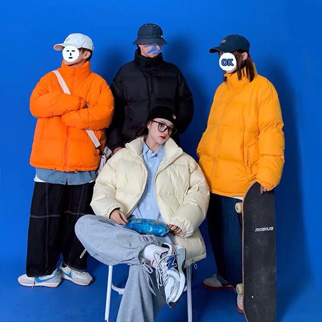 Khoác phao dáng hàn quốc