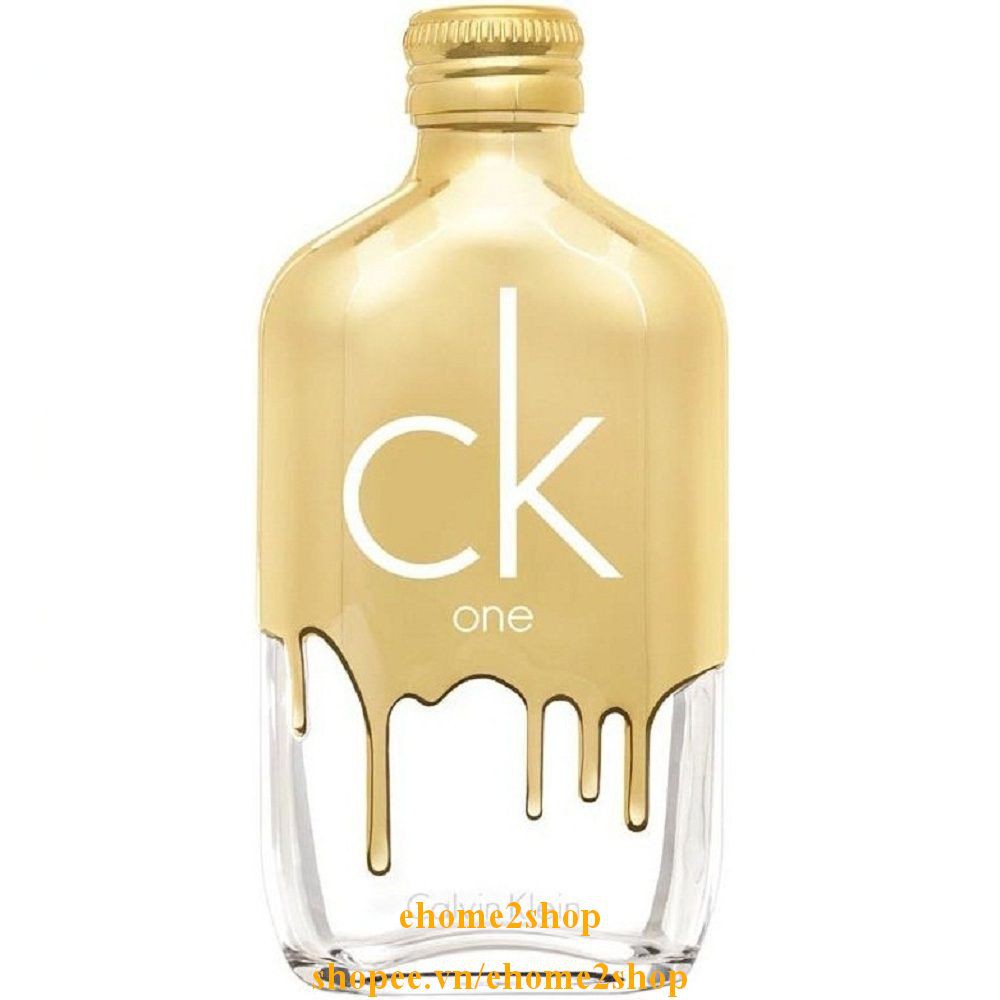 Nước Hoa Unisex (Nam, Nữ) 200ml Calvin Klein Ck One Gold shopee.vn/ehome2shop.