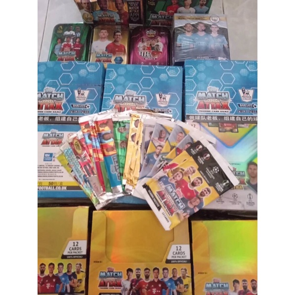 Pack custom thẻ cầu thủ match attax