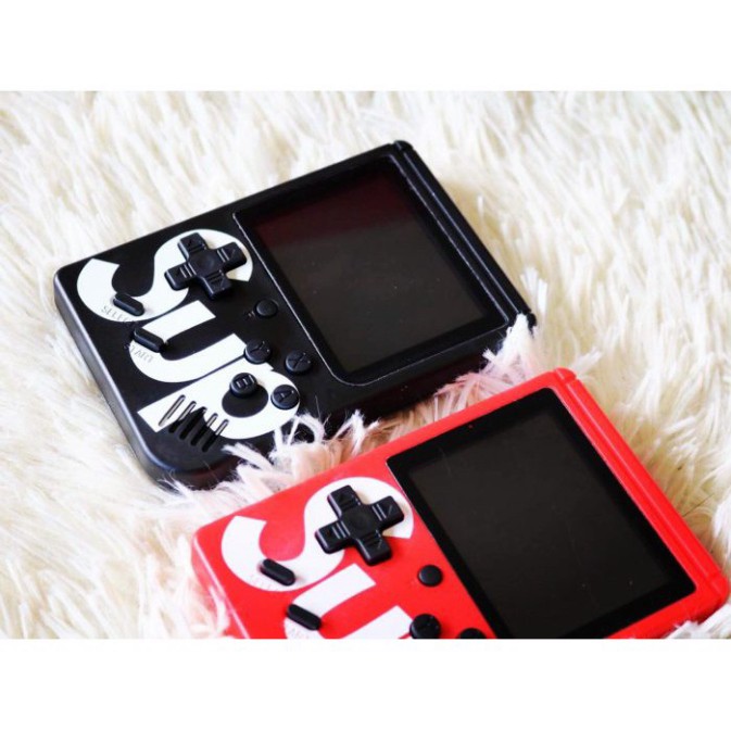Máy chơi game điện tử 4 nút cầm tay G1 New 400 Trò Sup Plus Mario nấm, contra, tank,v.v. 1 Người Chơi