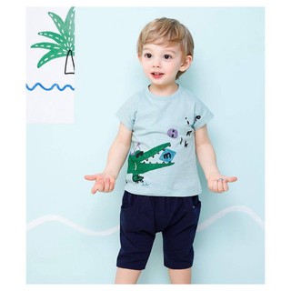 Áo thun MM cá sấu xanh