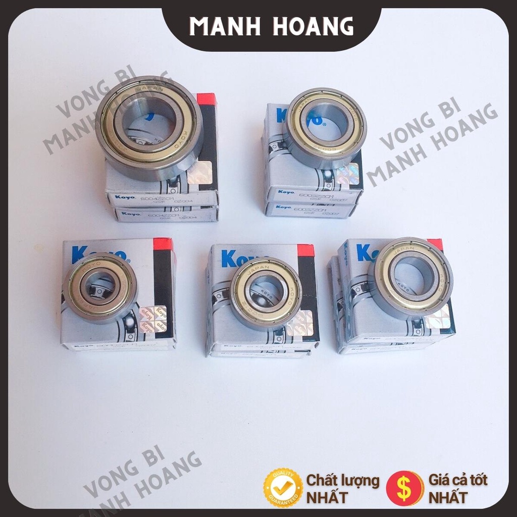 Vòng bi, bạc đạn 6000, 6001, 6002, 6003, 6004 ZZCM KOYO - Hàng tốt, chất lượng cao -Vòng Bi Mạnh Hoàng