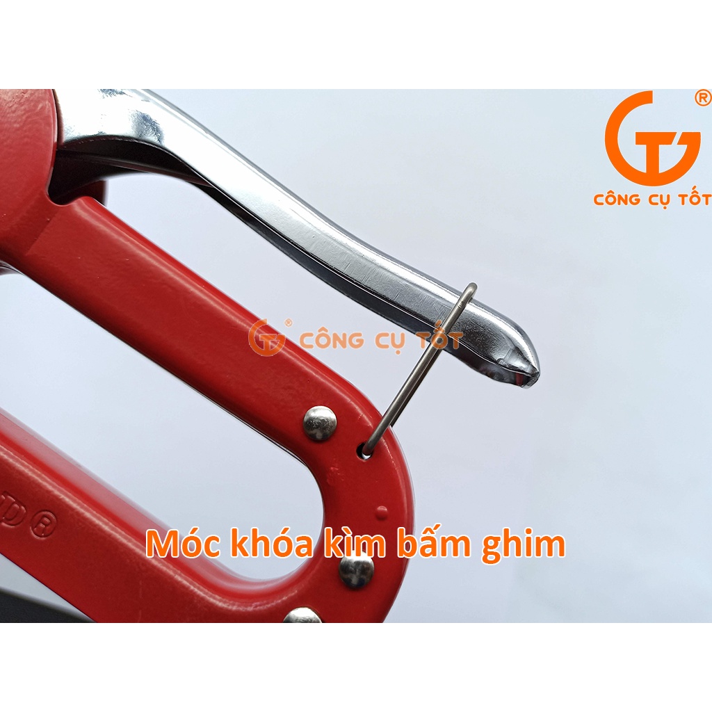 Kìm bấm đinh ghim Top có điều chỉnh tăng lực