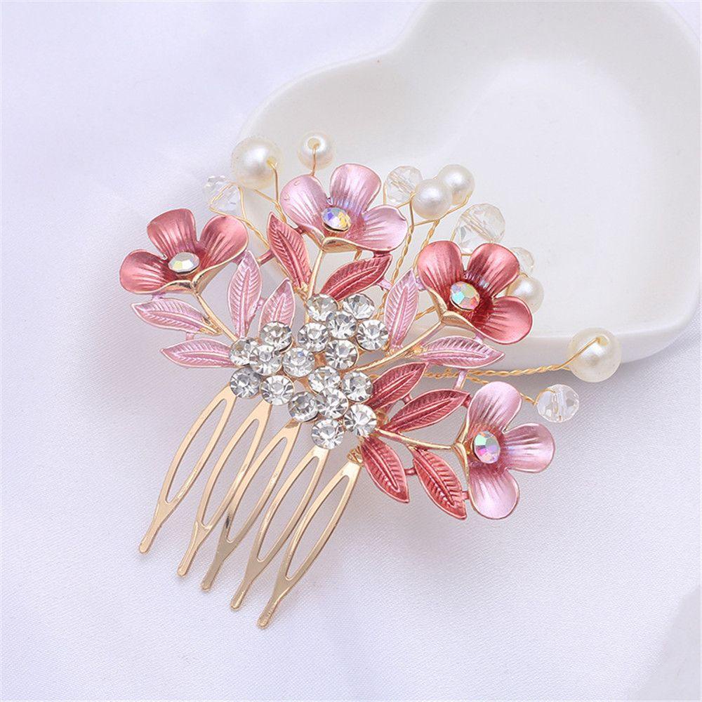 Osier✿ Trâm Cài Tóc Hình Hoa Thời Trang Cho Cô Dâu|Phụ Kiện Tóc Cho Cô Dâu