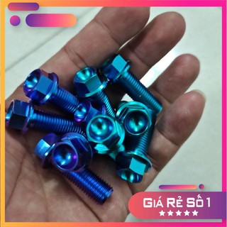 Ốc titan gr5 8li30 gắn ti phuộc raider satria sonic
