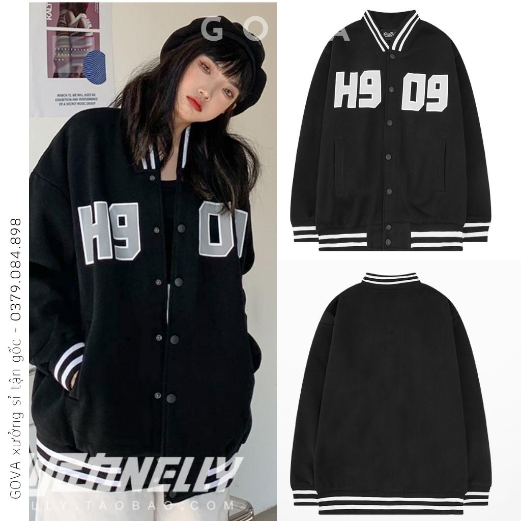 Áo bomber dù H909 nam nữ form rộng Unisex 2 lớp Chống Nắng ulzzang GOVA