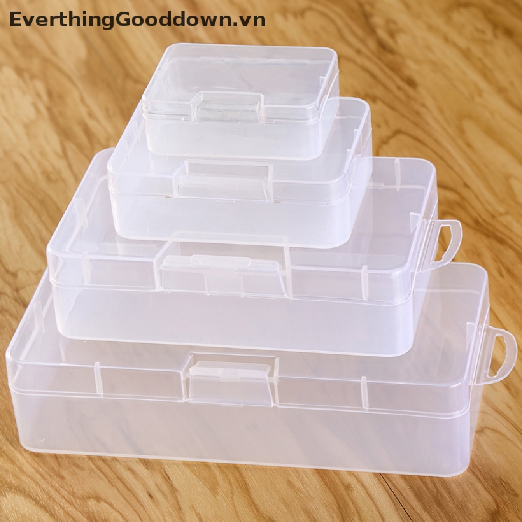 Hộp nhựa pp mini trong suốt có nắp đậy tiện dụng