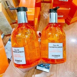 Sữa Tắm Hương nước hoa Pháp Hermes Eau de Mandarine Ambree CHÍNH HÃNG