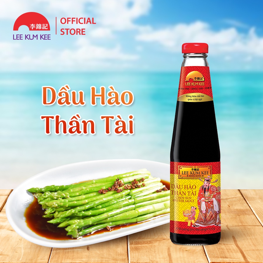 Dầu hào Thần tài Lee Kum Kee 510g