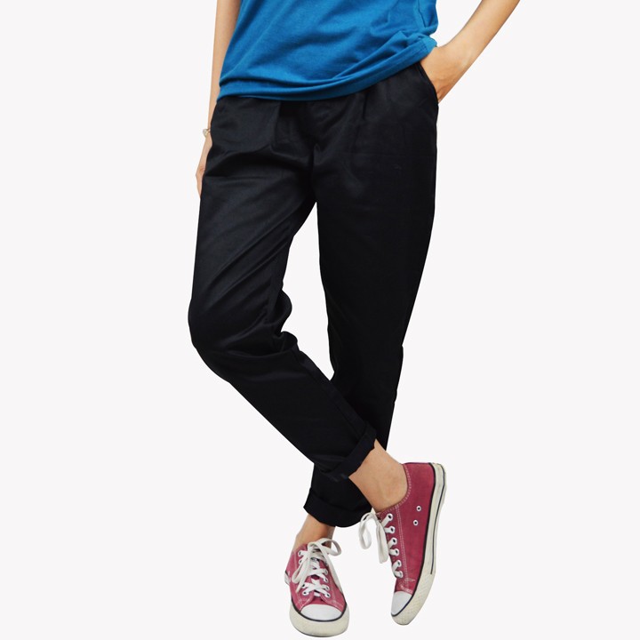 quần kaki nữ đen, quần kaki nữ trắng, quần kaki nữ màu kem, quần kaki nữ ống túm, quần kaki nữ lửng, quần kaki nữ sọc | BigBuy360 - bigbuy360.vn