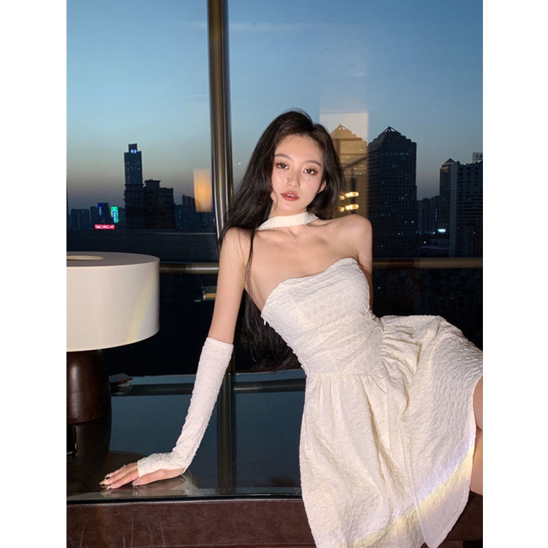 Cổ Phiếu Sẵn Sàng❣Đầm Cổ Vuông Phong Cách Pháp Thời Trang Mùa Hè 2022 Cho Nữ