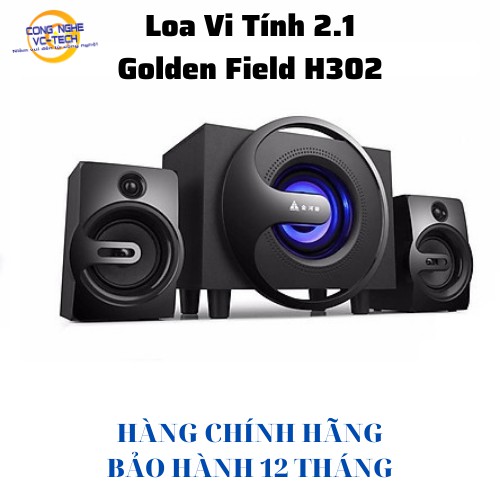 [Mã 267ELSALE hoàn 7% đơn 300K] Loa Golden Field H302 - Hàng Chính Hãng