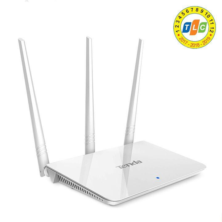 Bộ phát wifi Tenda F3 3 râu cao cấp | Modem wifi chuẩn tốc độ 300Mbps phát sóng xuyên tường | BH 36 tháng