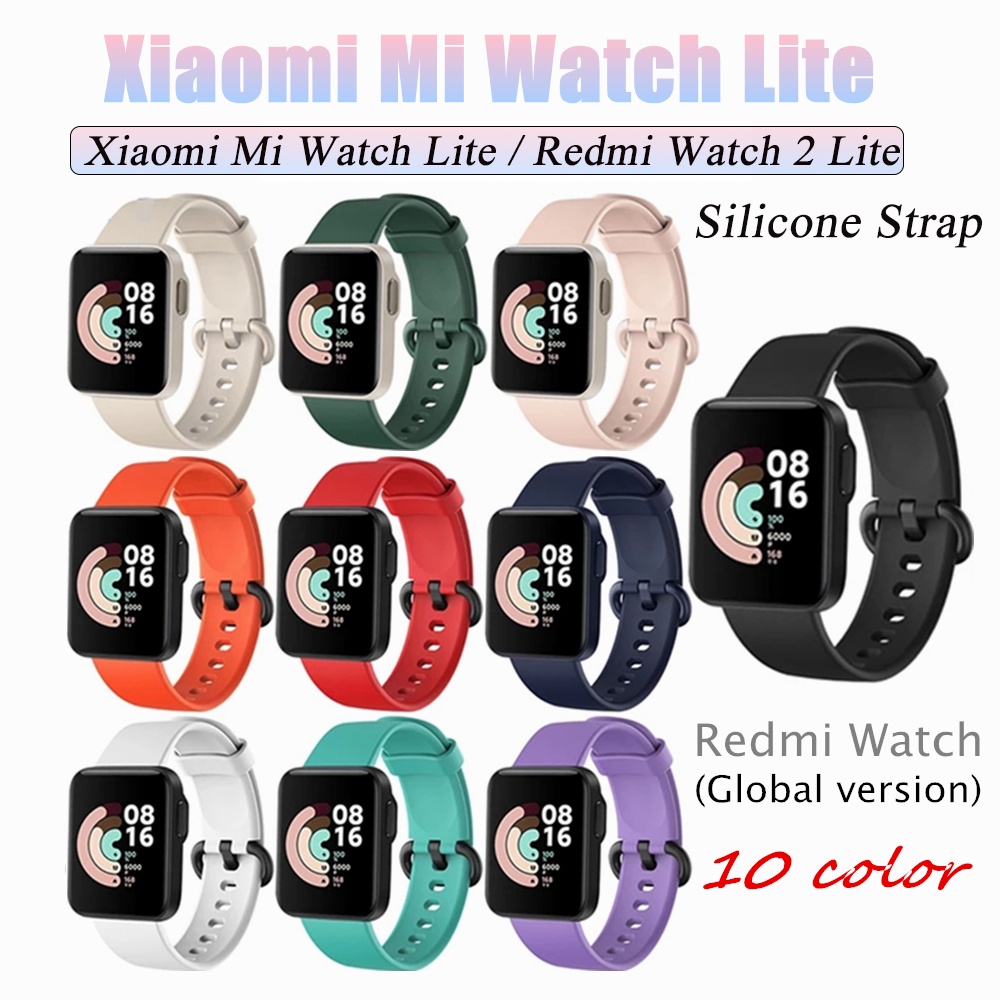 For Xiaomi Mi Watch Lite/Redmi Watch 2 Lite Strap Replacement Mi Global Version Smart Watch Strap