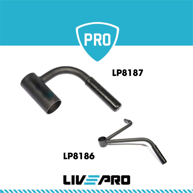 Thanh kéo Tbar tập lưng xô với tạ đòn thương hiệu Livepro dùng tập gym thể hình