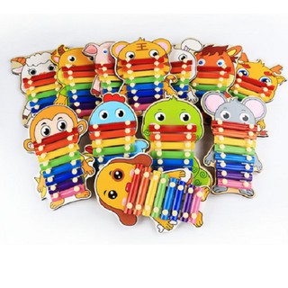 Đồ chơi đàn gỗ 8 Quãng hình con vật đáng yêu