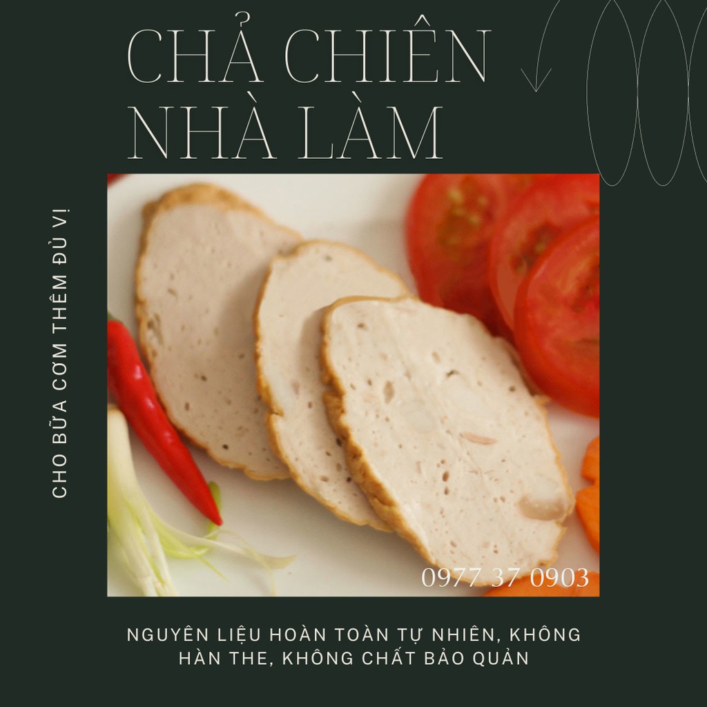 CHẢ CHIÊN NHÀ LÀM 500G, KHÔNG HÀN THE, KHÔNG CHẤT BẢO QUẢN | BigBuy360 - bigbuy360.vn