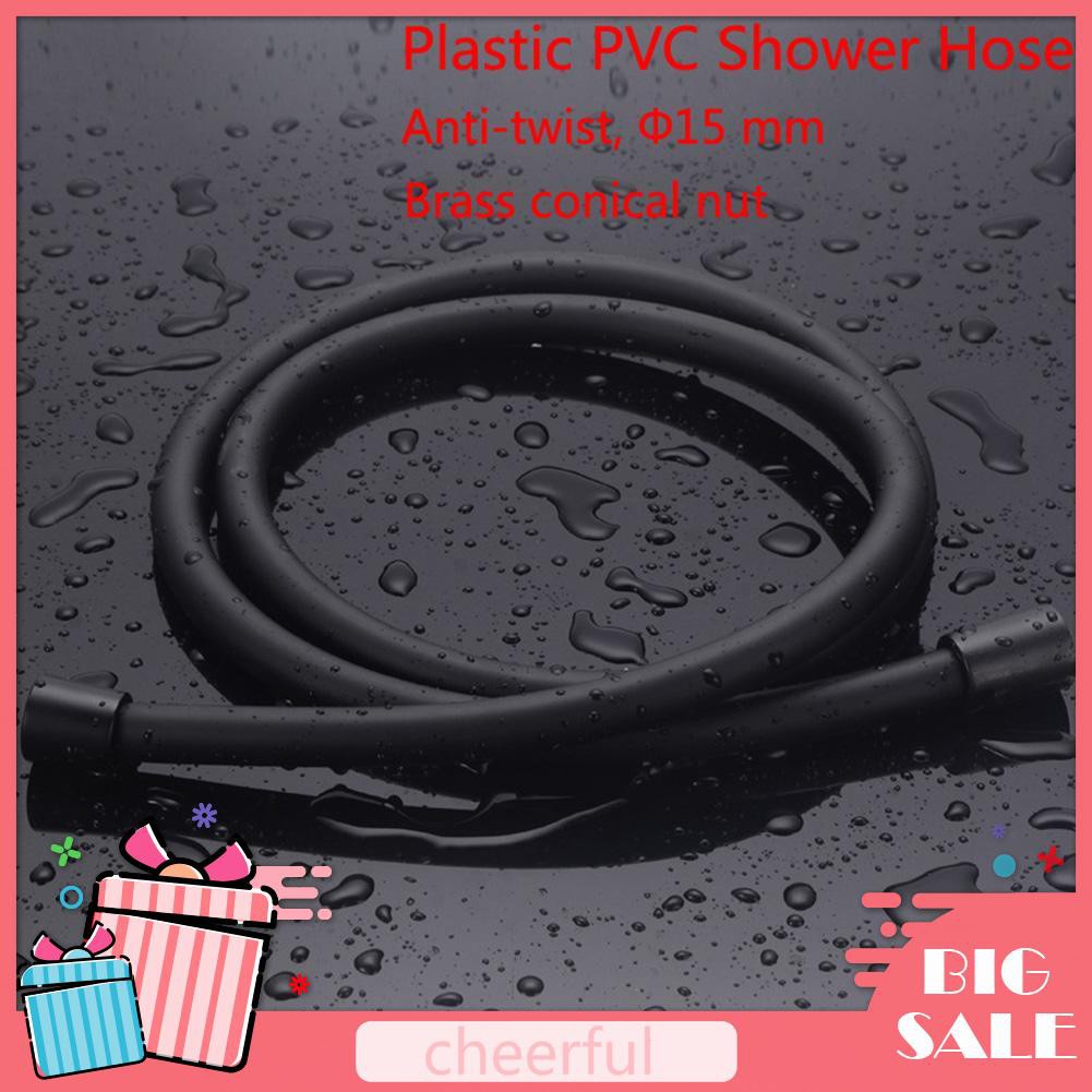 Dây Vòi Sen 1.5m Bằng Pvc Màu Đen Chống Cháy Nổ | BigBuy360 - bigbuy360.vn