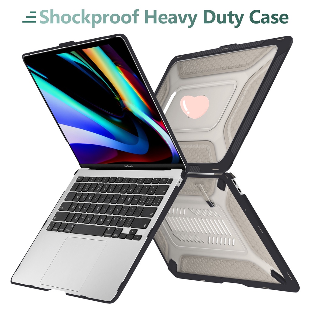 Ốp Điện Thoại 4 Trong 1 Cho MacBook Pro M2 A2338 M1 Air13 A2337 A2179 Pro14 / 16 M1 2021 A2442 A2485 Retina Touch Bar A1708 A1706 A2251 A2159