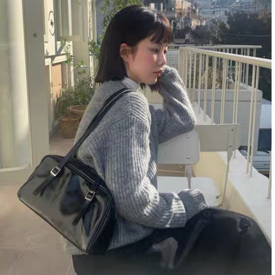  Túi Đeo Vai Chất Liệu Da Pu Màu Trơn Thời Trang Cho Phụ Nữ | BigBuy360 - bigbuy360.vn