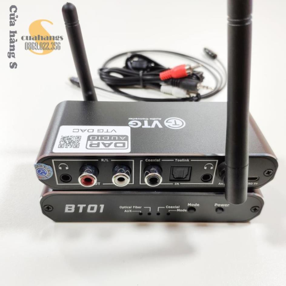 Bộ chuyển đổi quang học optical ra AV sang âm thanh audio VTG có Bluetooth - BH 12 tháng